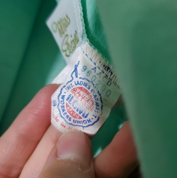 VINTAGE ILGWU Miss Elaine peignoir set - Picture 11 of 16